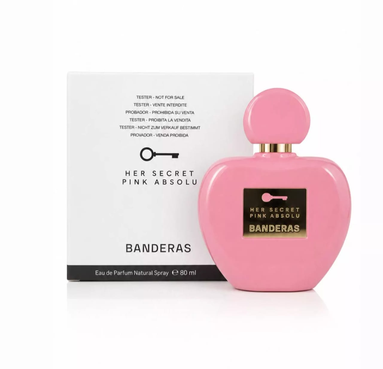 Antonio Banderas Her Secret Pink Absolu EDP Tester