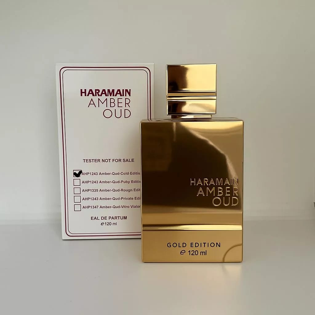 Al Haramain Amber Oud Gold Edition EDP Tester