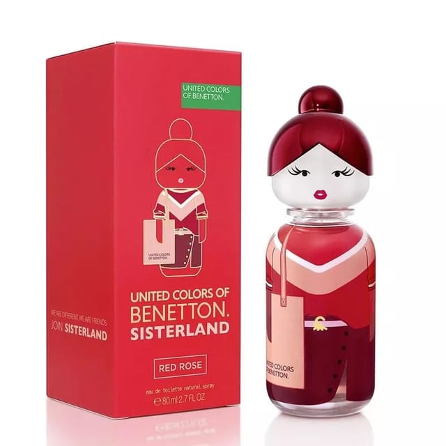 Benetton Colors Sisterland Red Rose EDT