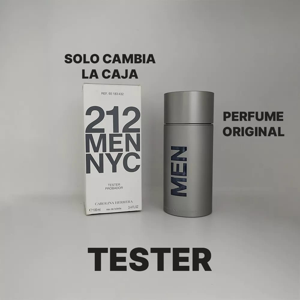 Carolina Herrera 212 NYC Men EDT Tester