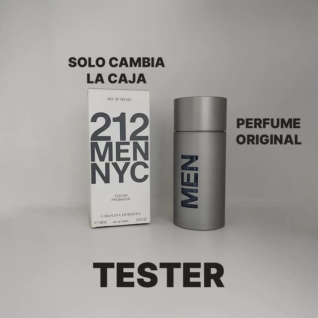 Carolina Herrera 212 NYC Men EDT Tester