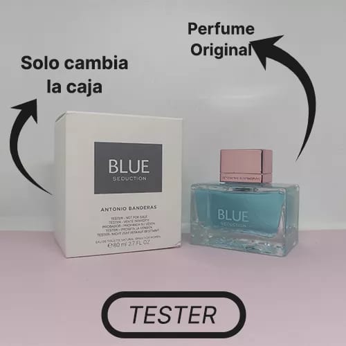Antonio Banderas Blue Seduction for Women EDT Tester