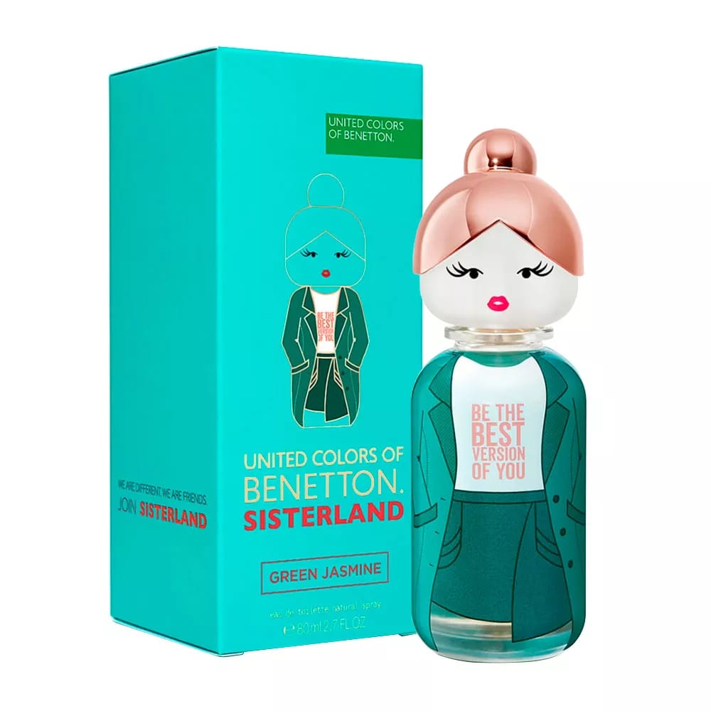 Benetton Colors Sisterland Green Jasmine EDT