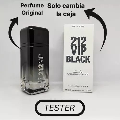 Carolina Herrera 212 VIP Black EDP Tester