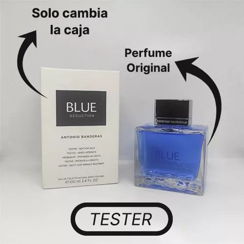 Antonio Banderas Blue Seduction EDT Tester